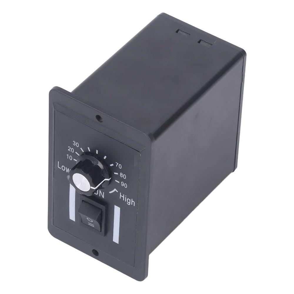 DC10‑60V Input PWM Control Switch 6A Current Rating Brush Governor Panel Fan Speed Regulation