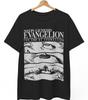 Футболка End of Evangelion Футболка Neon Genesis Evangelion Темная Аниме Унисекс S-5XL Унисекс Футболка