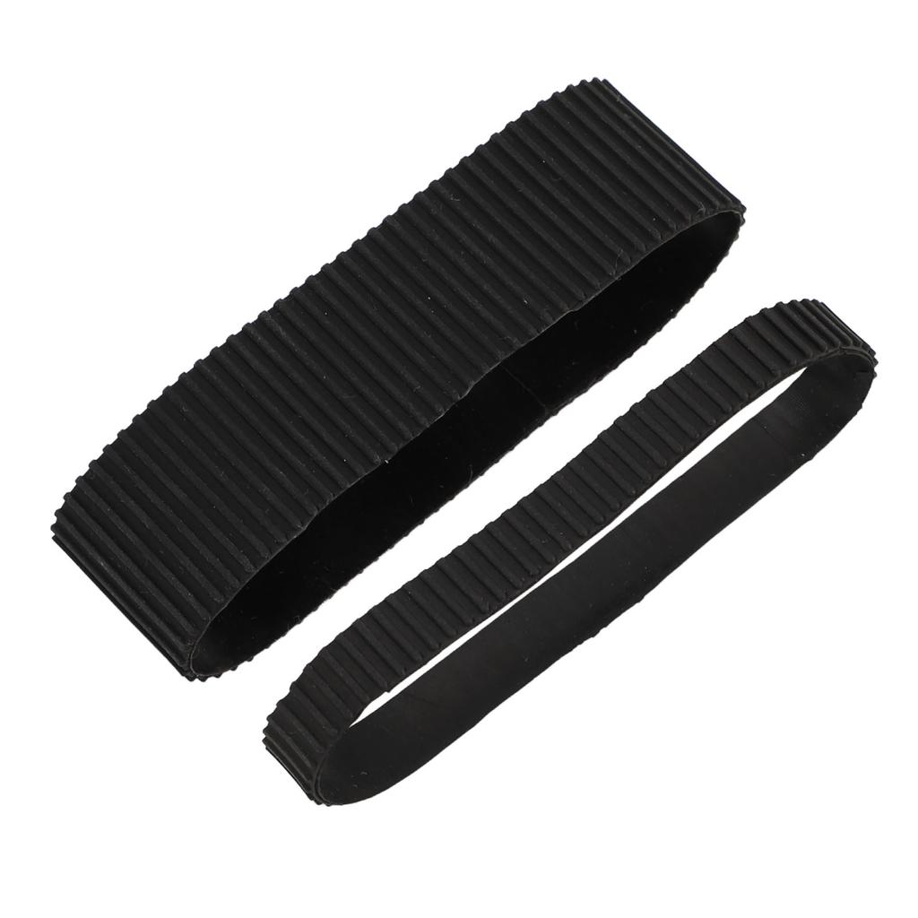 2Pcs Lens Zoom Rubber Grip Ring Anti Slip Secure Fit Camera Lens Zoom Rubber Grip for 24 To 70mm