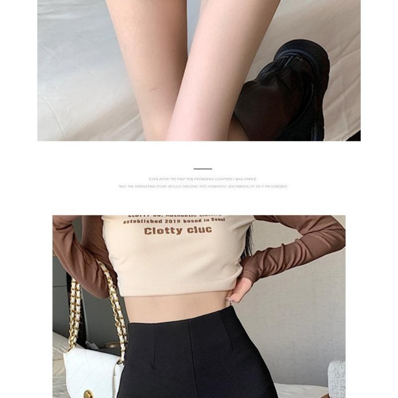 Шорты с высокой талией, женские, весенние и осенние, базовый черный костюм, американские девушки Spice Girls выглядят стройнее в летних шортах