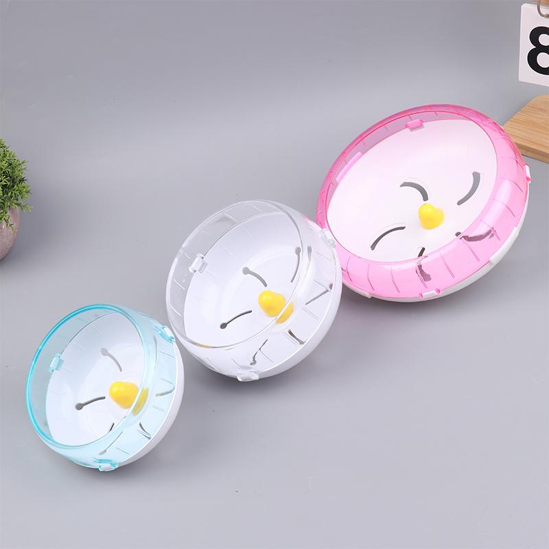 1Pc Silent Waterproof Hamster Running Disc Rotating Jogging Wheel For Golden Bear Guinea Pig Pet