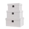 Leather Storage Box With Lid Closet Organizing Bedroom Drawer
