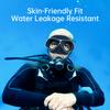 DIDEEP Liquid Silicone and Tempered Glass Lens Diving Goggles Fit Different Face Shapes.