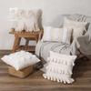 Скандинавский марокканский стеганый диванный плед, подушка для домашнего декора