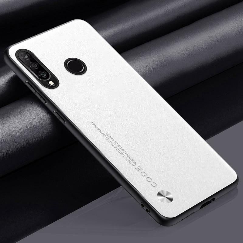 Роскошный чехол из искусственной кожи для Huawei P Smart Z, задняя крышка, матовый силиконовый чехол с полной защитой для телефона Huawei Y9 Prime 2019, чехол