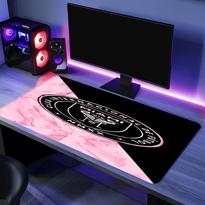 Inter Miami CF Mouse Pad - Non-Slip Rubber Base, Smooth Surface for Work,Gaming,Office,And Home Use, Desk Mouse Pad