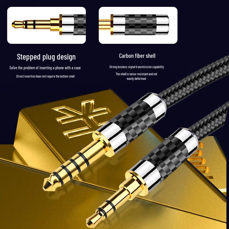 YYTCG Silver-Plated 4.4mm Balanced Audiophile Audio Cable
