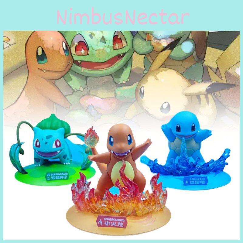 Bulbasaur Charmander Squirtle Toy Model Child Christmas Decoration Gift