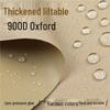 Thickened 900D Waterproof Oxford Cloth Outdoor Sunshade Tent Canvas