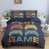 Gamepad Polyester Duvet Cover Set Colourful Button King Play Gamer Bedding Set Kid Teen Man Video Game For Child Game Room Decor
