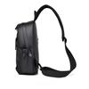 Трендовая мужская нагрудная сумка-слинг Стильный рюкзак через плечо для повседневного и уличного использования
