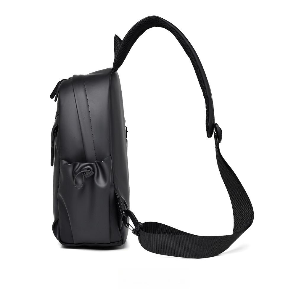 Трендовая мужская нагрудная сумка-слинг Стильный рюкзак через плечо для повседневного и уличного использования