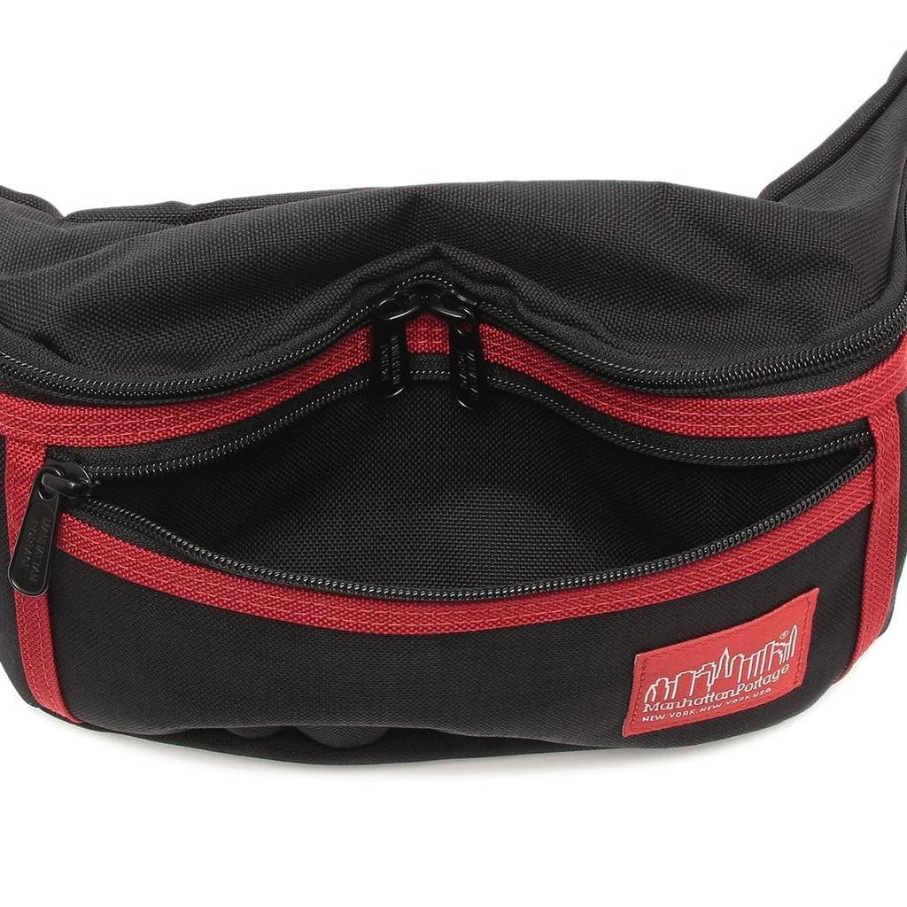 Сумка для тела Alley Cat Black MANHATTAN PORTAGE 1101 blkred [Manhattan Portage] Мужская Женская [Товар]