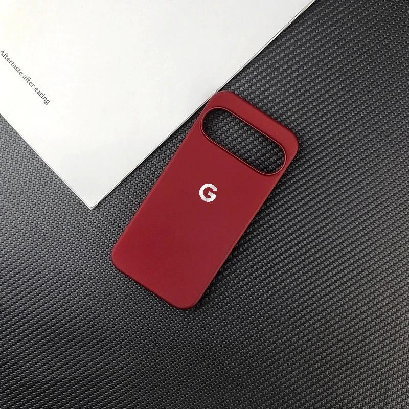 Минималистичный Тонкий Матовый Чехол Для Телефона Google Pixel 10A 10 9 Pro XL 8 7 6 A Pro Полупакет Жесткий Защита от Падения Задняя Панель Прозрачная Линза Выступающая Защитная Крышка