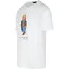 Polo Ralph Lauren Solid Logo Print Crew Neck Short Sleeve T Shirt Men Tops White 710854497-041
