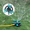Garden Irrigation Sprinkler Auto Rotate Adjustable Wide Spraying Range Lawn Care Roof Cooling Sprinkler Patio Accessory