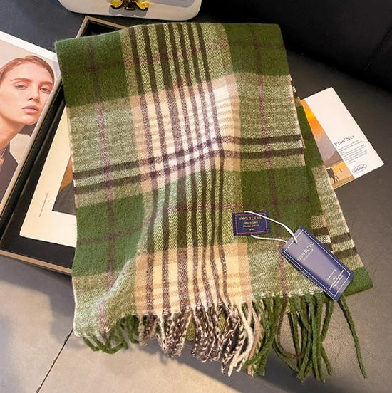 Женский классический британский стиль Черно-белый клетчатый шарф, зимний шаль из искусственного кашемира, двусторонний дизайн в клетку «шахматная доска» для пар