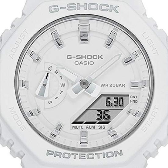 Casio Комбинированные часы белые G-SHOCK GMA-S2100-7AJF GMA-S2100-7AJF