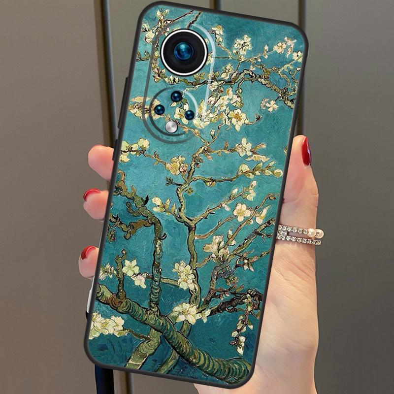 Картина маслом Ван Гог для Huawei P30 Pro P20 P40 Nova 5T 9 P Smart Z 2021, чехол для Honor 8X 9X 10i 50 Lite