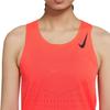 Nike Логотип с принтом дышащая круглая горловина спортивная майка женская красная CZ9386-635