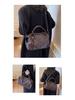 Кожаная сумка через плечо Винтажная Мягкая Универсальная Большой вместимости Для путешествий Повседневная