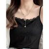 1 Piece Lace Camisole Tank Women's,Sleeveless Multifunctional Slim Inner Bottom Shirt Women's Tops Women's Tank Top