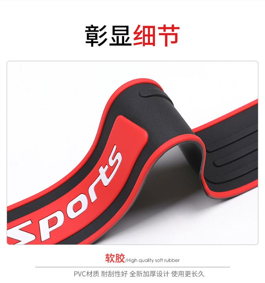 Накладка на порог двери автомобиля