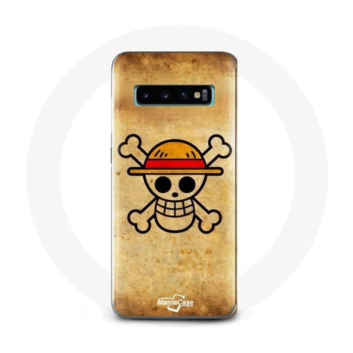 Чехол для Samsung Galaxy s10 plus One Piece Манга Череп