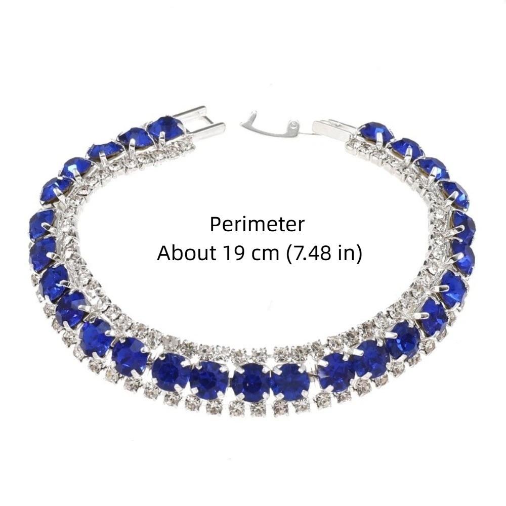 Luxury Sparkling Bracelet Decoration Women's Bracelet Rhinestone Bracelet Banquet Party