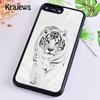Krajews Animal White Tiger Pattern Phone Case Cover For iPhone 17 Air 16 15 14 plus 12 13 pro max coque Fundas