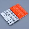 Portable M1-M10 Bolt Screw Measuring Gauge High Accuracy Workshop Measuring Tool Ideal Gift for Male Repair Workers