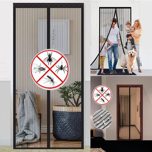 Anti-mosquito Nets for Doors Kitchen Curtains Insect Protection Magnetic Durable Washing Car Fly Mesh Magnets Separators Screens