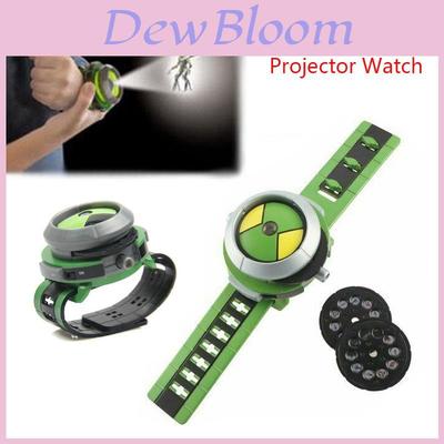 Захватывающие часы-проектор Ben 10 Alien Force Omnitrix Illuminator, подарок для детей