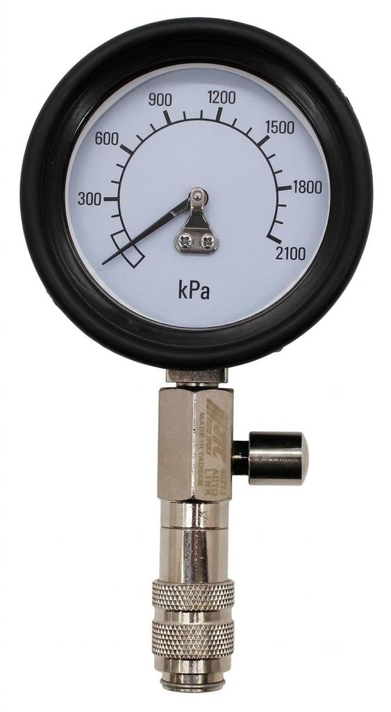 JTC Compression Tester Full Set Vehicle Maintenance Special Tool Air Pressure Gauge Engine Compression Leak Test JTC4077J - (SST)