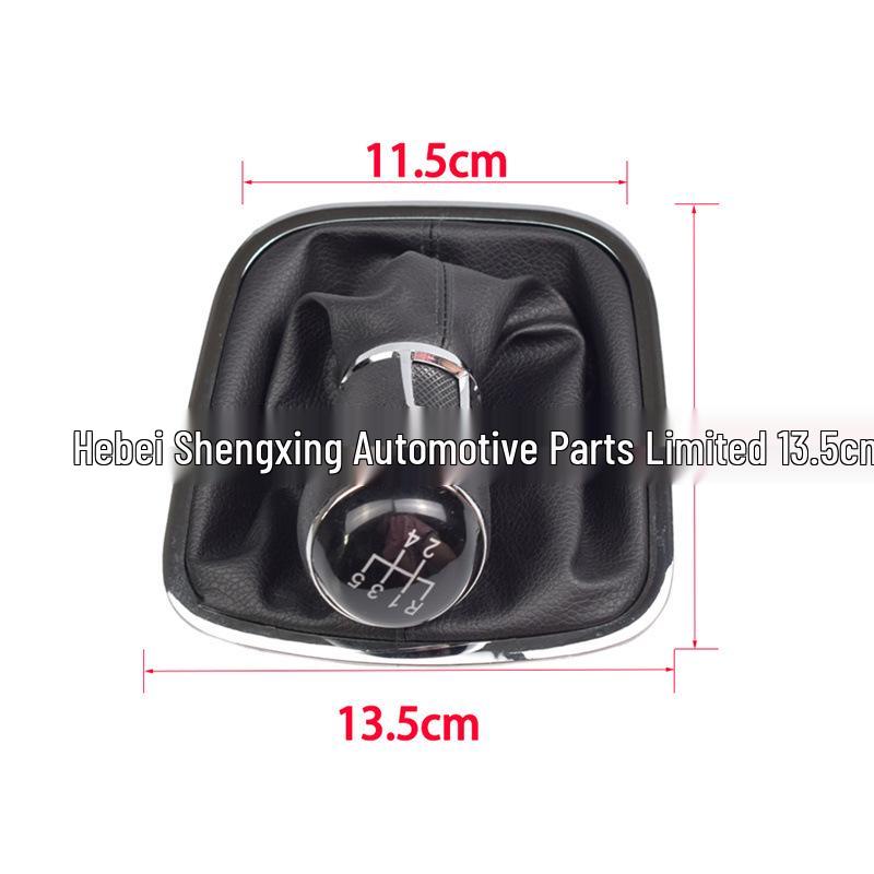 Volkswagen New Polo 6C (2015-2018) Ручка переключения передач 5-ступенчатая с кожаным чехлом