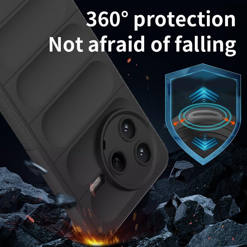 Гибкий силиконовый чехол с эффектом кожи для Xiaomi Poco F7 Pro F7 Ultra 5G Защитная накладка Противоударный Fundas Coque