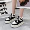 Fashion Women Chunky Sneakers Comfortable High Platform Sports Shoes for Basketball Thick Bottom Non-slip Sneakers Zapatillas Mujur 2024