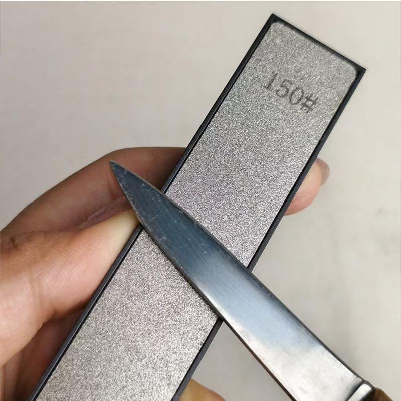 Алмазные Золотые Точильные Камни, Набор для Заточки Ножей с Фиксированным Углом, Профессиональный Набор Точильных Камней с Подставкой, Бытовой Точильный Камень