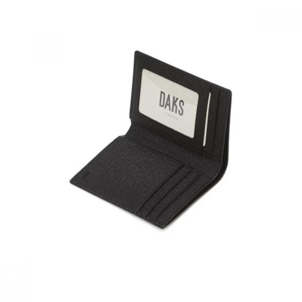 Daks Slim Wallet Black Dd Pattern Dbho6f393bk