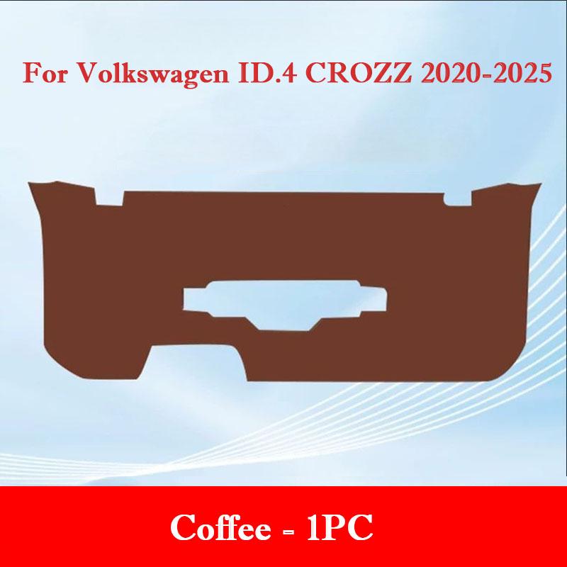 Для Volkswagen ID.4 X CROZZ 2020-2026 Автомобильный коврик на дверь багажника против царапин Стикер для защиты крышки багажника Коврик в багажник Аксессуары для интерьера