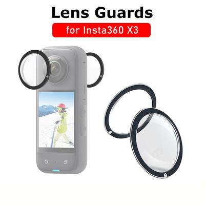 Защитные крышки для объектива Insta360 X3, антицарапающая крышка Premiun для объектива камеры Insta 360 X3, липкая защитная крышка, аксессуары