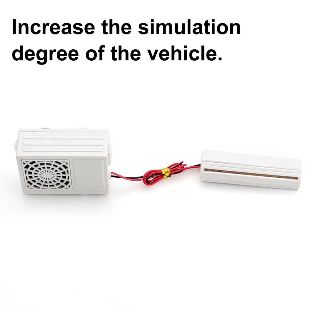 RC Air Conditioner Simulation RC Car Air Conditioner Replacement for 1/10 TRX4 Axial SCX10 90046