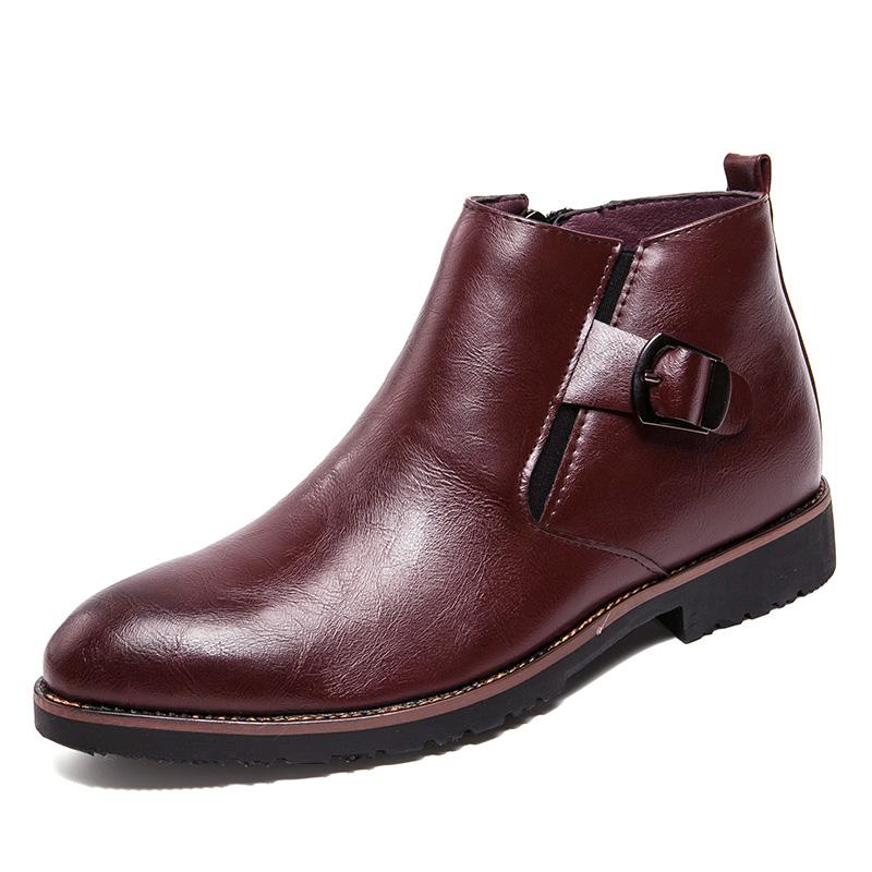 Лидер продаж, мужские кожаные ботильоны, Европа, Америка, роскошные свадебные туфли жениха, подошва ручной работы, мужские деловые туфли
