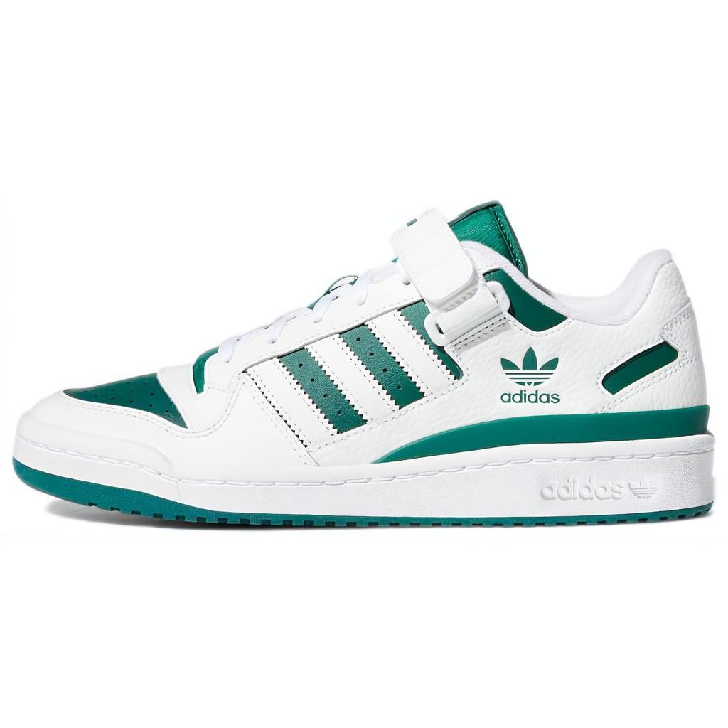 Adidas Forum Low 'White Collegiate Green' (Unisex) Cloud White / Collegiate Green / Cloud White Skateboard Shoes GY8556
