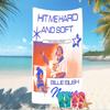 Customizable personalized beach towels Billie Eilish themed designs.Suitable for the beach, yoga, sports;ideal as beach accessories