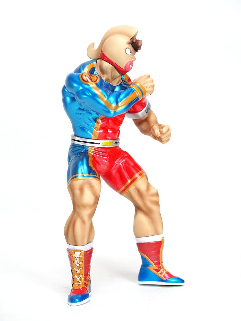 CMC NO EX Kinnikuman Mantaro Новый костюм Суперчеловек Олимпийский финал Ver Оригинальный металлик