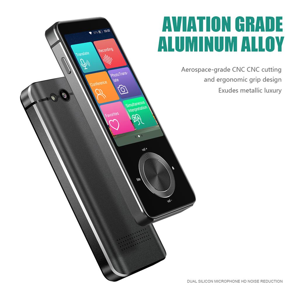 BISOFICE Language Translator Device Portable Voice Interpreter In 137 Languages Real-time 2-WAY