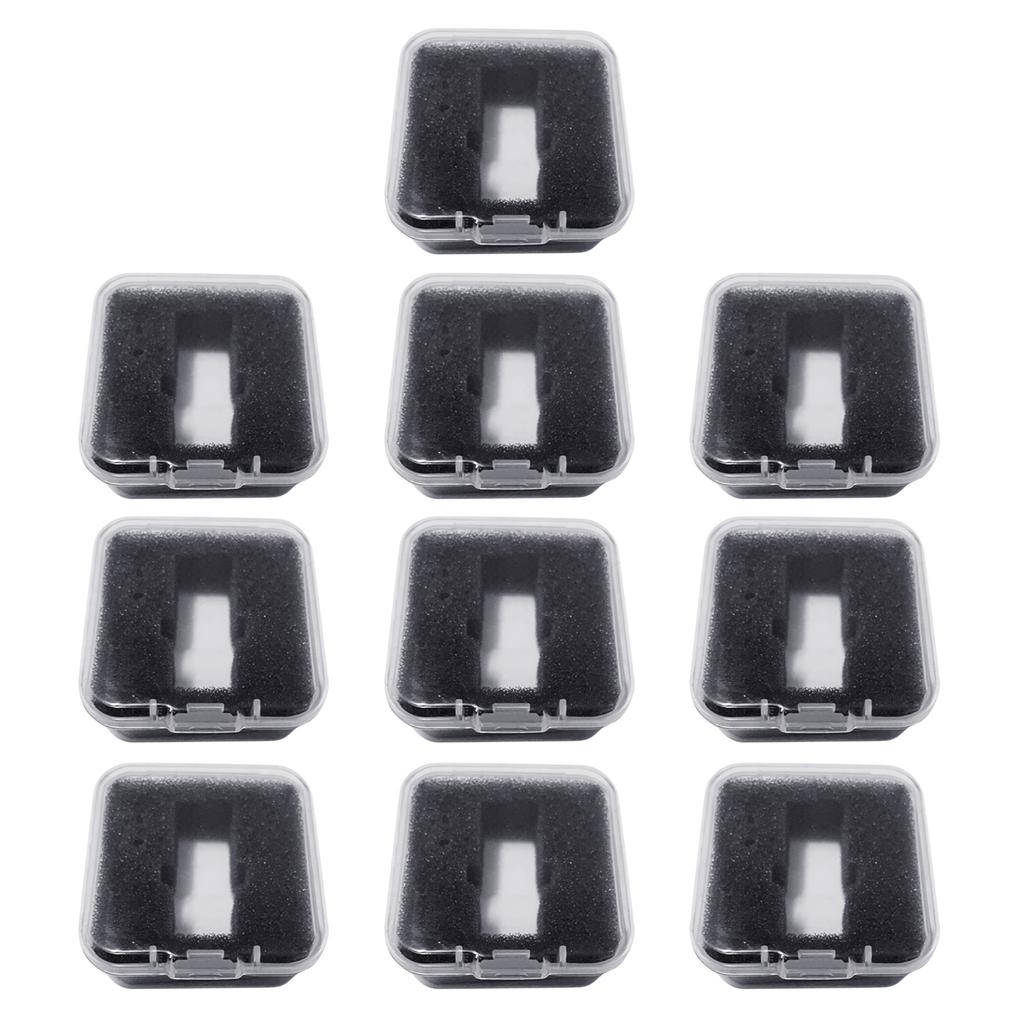 5/10 шт. чехол для картриджа, прозрачная коробка, коробка для хранения головки фонографа, стойка для иглы головки фонографа