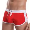 New Men's Quick-Dry Boxer Swim Trunks - Large Size, European & American Style