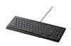 Buffalo B UFFALO USB Wired Slim Keyboard Black BSKBU14BK